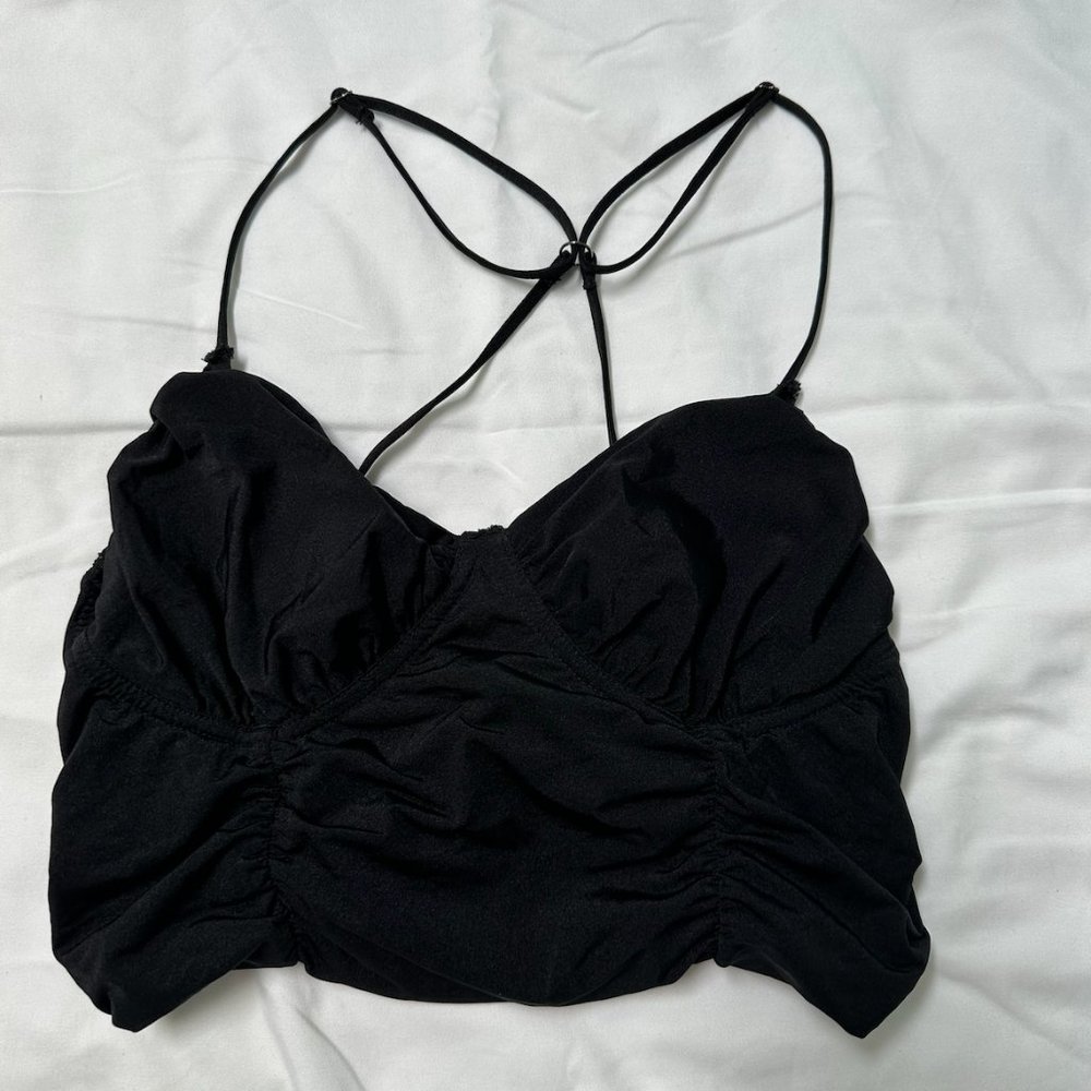 BRAND NEW URBAN BLACK CROP TOP